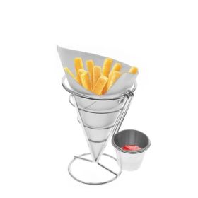 Basket Holder /Cone Snack Display Stand