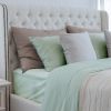 Luxurious Viscose from 100% Bamboo 2-Piece Pillowcase Set , Oeko-TEX Certified, King - Seaglass