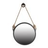 19.5" Cleveland Mirror with Rope Strap