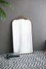 24" x 42" Gold Arch Mirror
