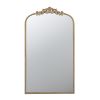 24" x 42" Gold Arch Mirror