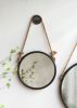 19.5" Cleveland Mirror with Rope Strap