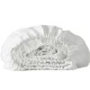 Queen Fitted Sheet 1 Pc, Extra Soft Premium Bedding Fitted Sheet for Bedroom, Hotels, and Salons, Breathable & Fade Resistant (Sofa White)