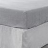 Queen Fitted Sheet 1 Pc, Extra Soft Premium Bedding Fitted Sheet for Bedroom, Hotels, and Salons, Breathable & Fade Resistant (Cloud)