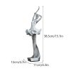 NORTHEUINS Resin Ballet Dancer Figurines for Interior Art Girl Statue