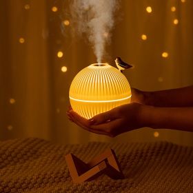 200ML USB Ultrasonic Humidifier With Warm LED Lamp (Type: Bird)