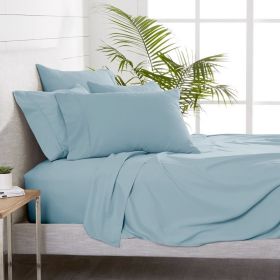 6 Piece Sheet Set, Microfiber, 2 Extra Pillowcases,King (size: KING)