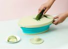 Multifunctional 10 in 1 Retractable Colander with Cutter, Slicer, & Chopper