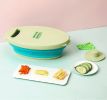 Multifunctional 10 in 1 Retractable Colander with Cutter, Slicer, & Chopper
