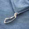 100% Washed Cotton Duvet Cover Set (No Comforter)